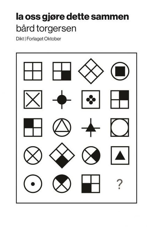 la oss gjøre dette sammen : dikt