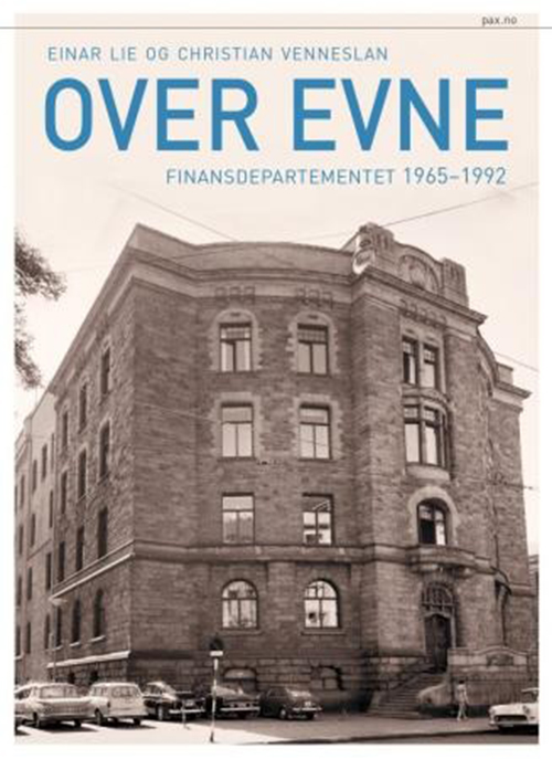 Over evne : finansdepartementet 1965-1992