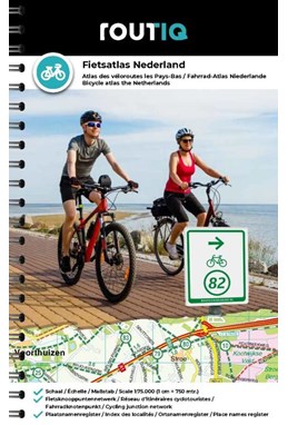 Bicycle atlas of the Nederlands
