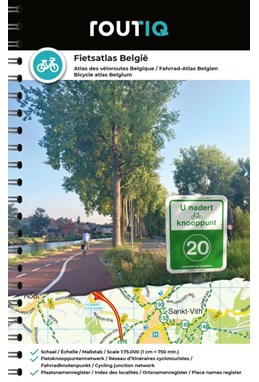 Bicycle atlas Belgium