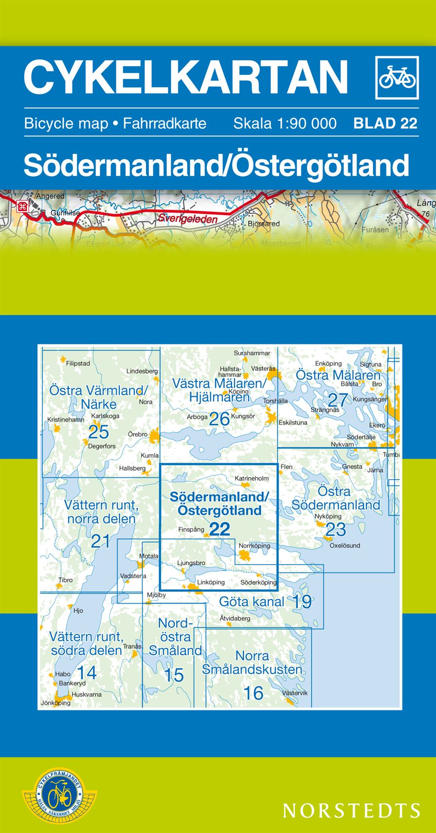 Södermanland / Östergötland  1:90 000