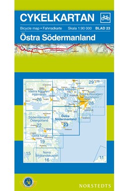 Östra Södermanland  1:90 000