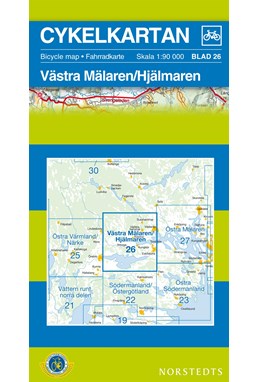 Västra Mälaren / Hjälmaren  1:90 000