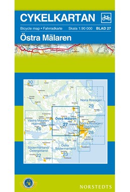 Östra Mälaren  1:90 000