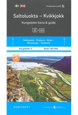 Kungsleden 3 : Saltoluokta-Kvikkjokk 1:50 000. Karta & guide