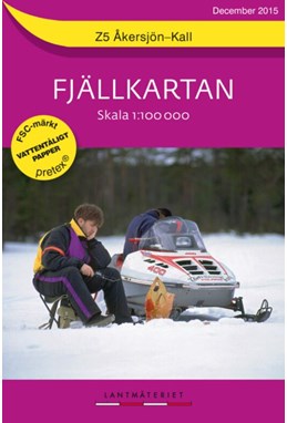 Åkersjön - Kall  1:100 000