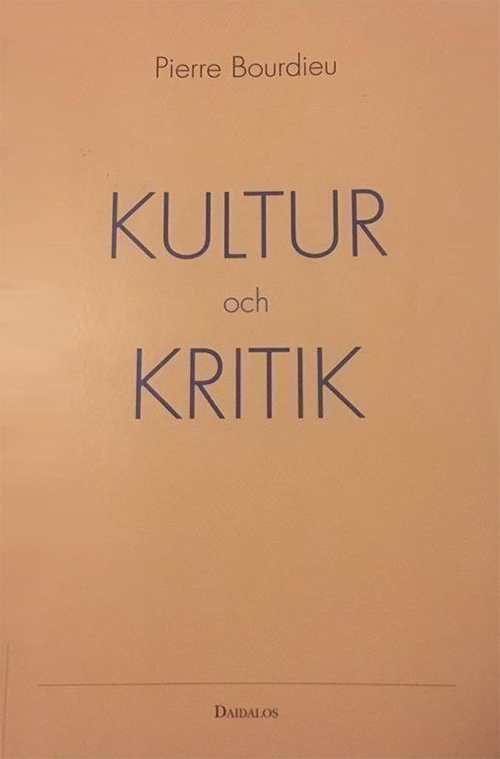 Kultur och kritik : anföranden