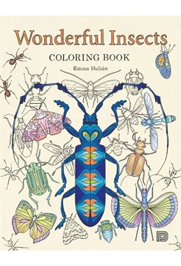 Wonderful insects coloring book