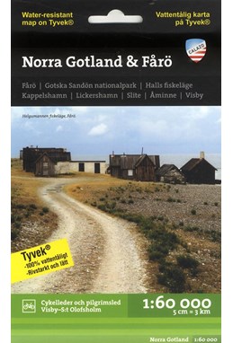 Norra Gotland & Fårö  1:60 000