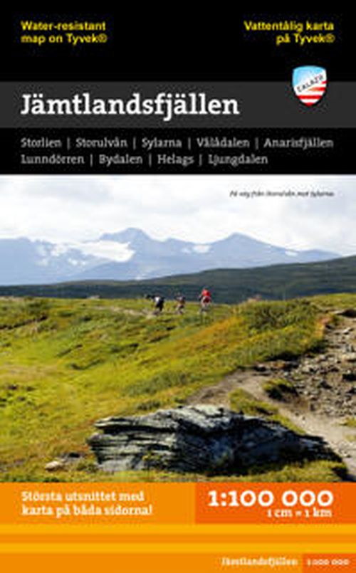 Jämtlandsfjällen  1:100 000