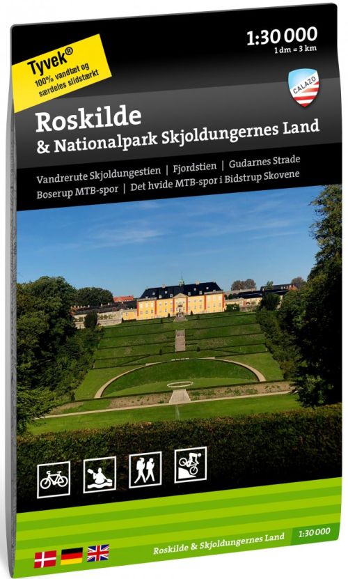 Roskilde & Nationalpark Skjoldungernes land  1:30 000