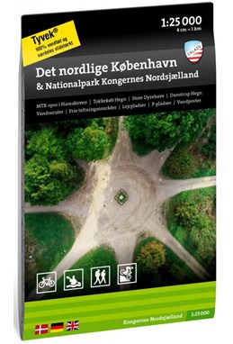 Det nordlige København & Nationalpark Kongernes Nordsjælland 1:25 000