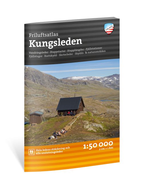 Friluftsatlas Kungsleden 1:50 000