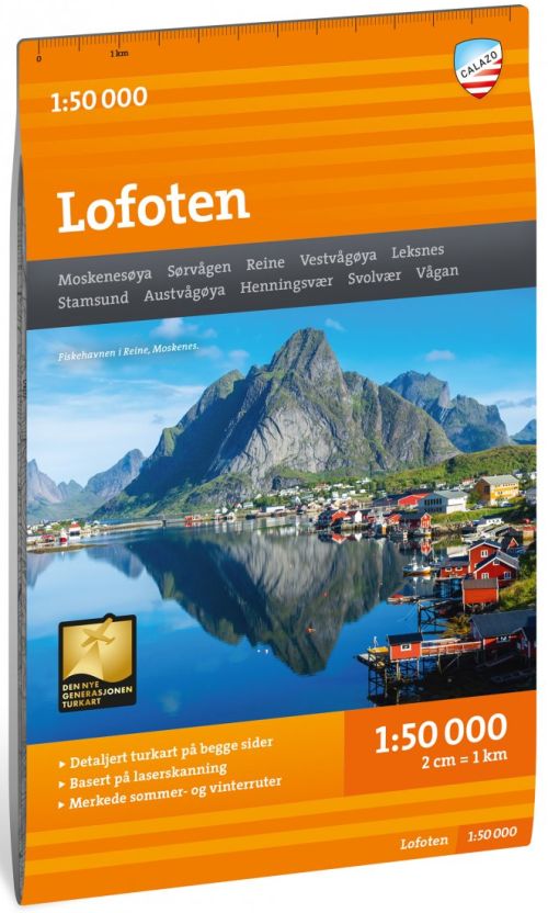 Turkart Lofoten 1:50 000