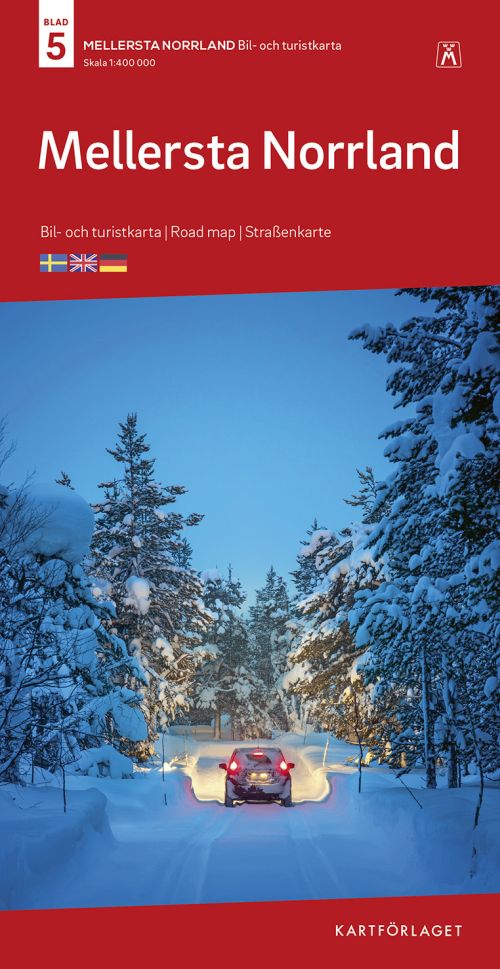 Mellersta Norrland 1:400.000