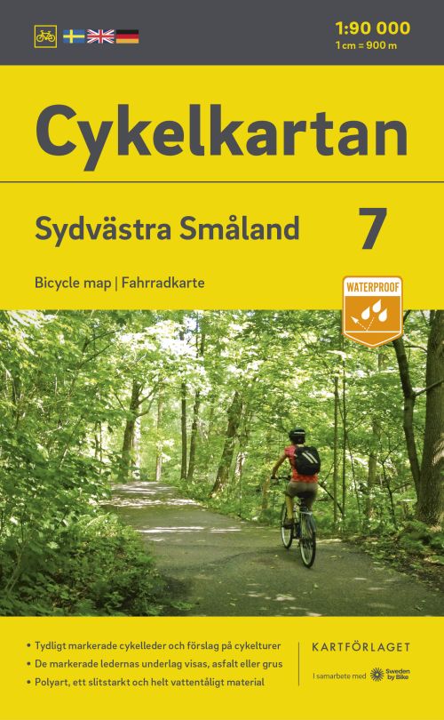 Sydvästra Småland  1:90 000