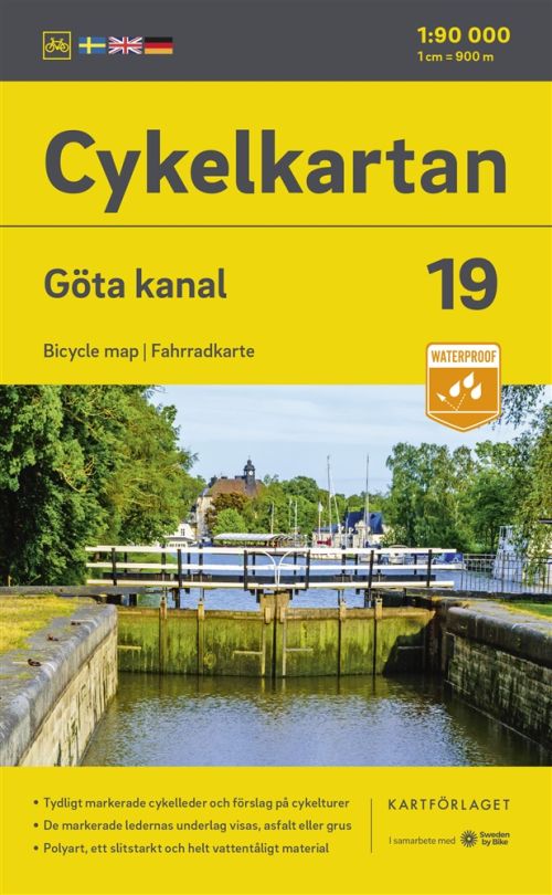 Göta kanal  1:90 000