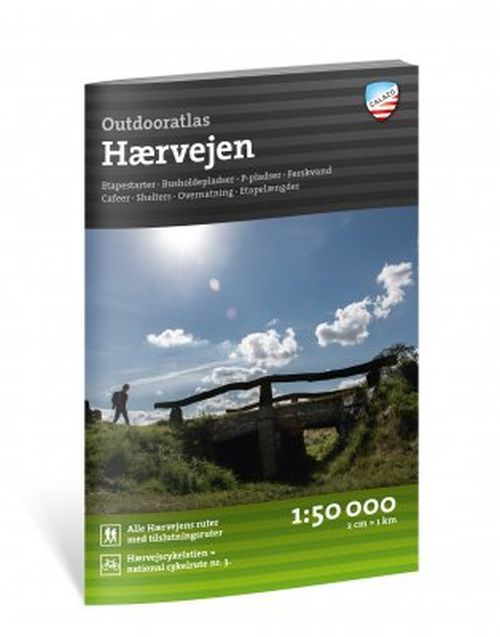 Outdooratlas Hærvejen 1:50 000  (2. udg.)