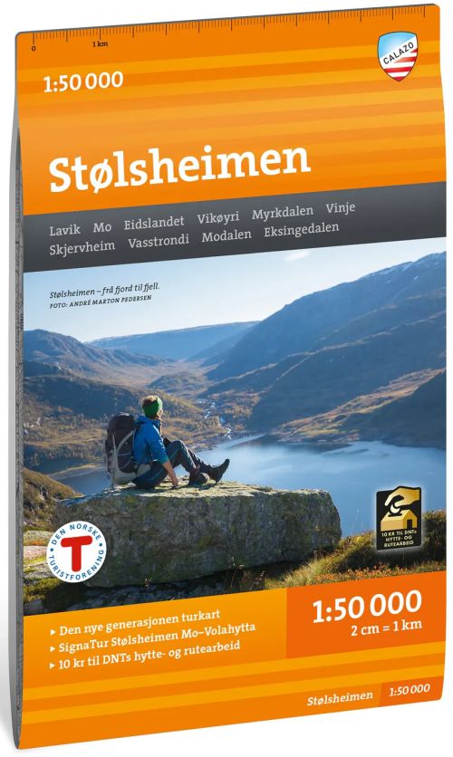 Turkart Stølsheimen 1:50 000