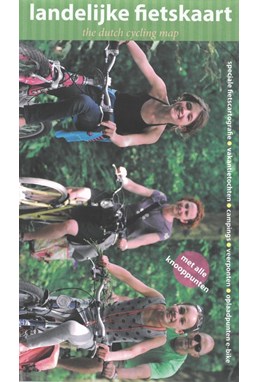 Netherlands national cycling map, The - junction map