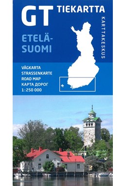 GT Tiekartta Etelä-Suomi / Syd-Finland : vägkarta - Strassenkarte - road map