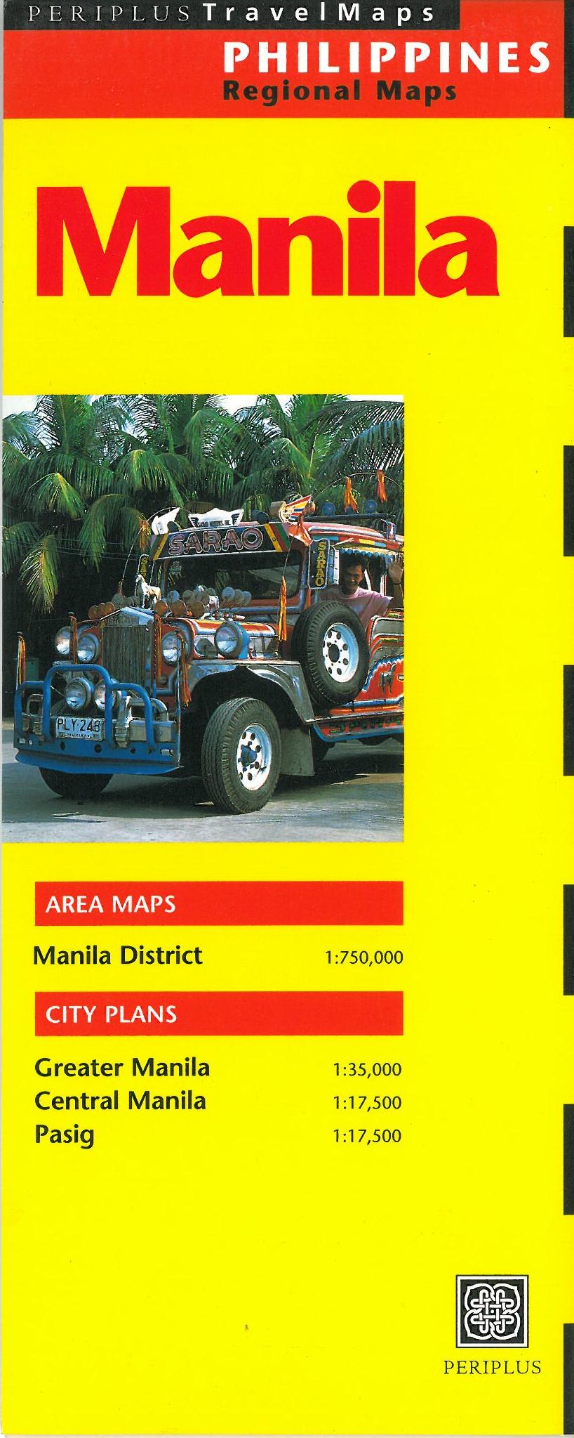 Manila, Periplus Travel Map 1:17 500*