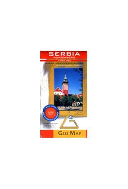 Serbia Montenegro Kosovo, Map for Business & Tourists 1:500 000