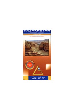 Kazakhstan, Map for Business & Tourists 1:3 mill.