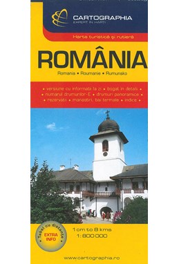 Romania, Cartographia  1:800.000*