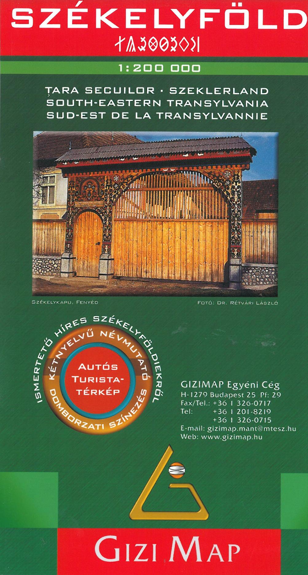 Transylvania South-Eastern, Gizi Map 1:200.000