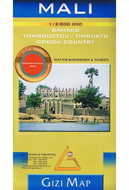 Mali, Gizi map for Businessmen & Tourists 1:2 mill.